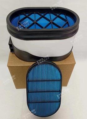 新P608666源空气清器滤芯总主成D12020滤芯P6399337P60滤7557
