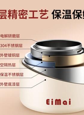 保温饭盒班族202上5新款24小F98HS66T时长保温桶便当超盒饭多带层