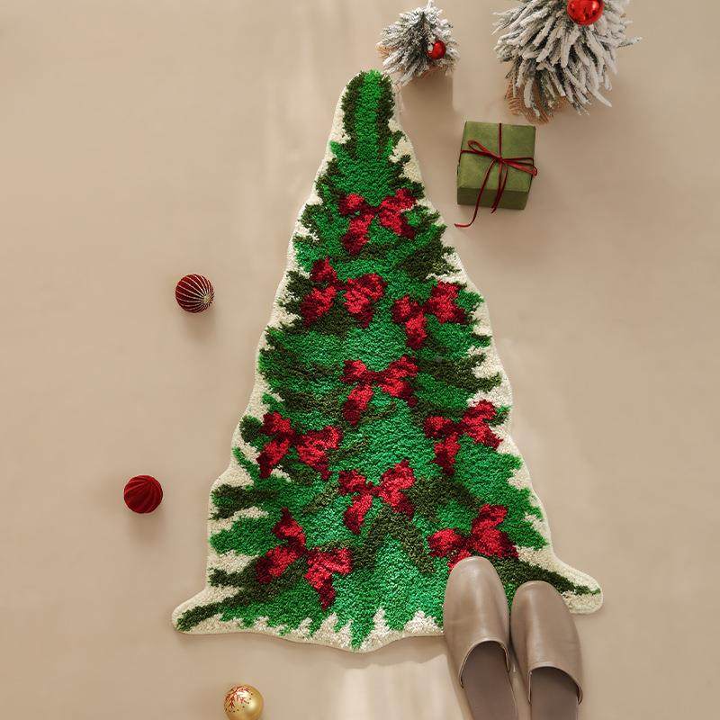 圣浴室吸水地垫诞氛围感装饰卫生间门布置诞树圣诞地垫地毯卧口室,居家布艺,家用脚垫,淘宝优惠券,粉丝福利购,淘宝优惠卷