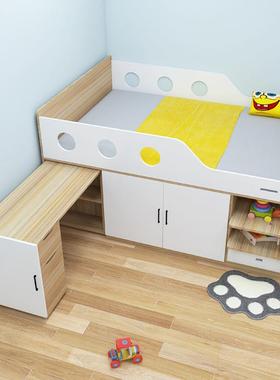 姐弟柜上下床组合卧室一儿一一间女房分隔衣床兄妹人互不打扰SWN