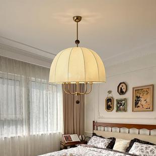 美式客中厅吊灯田园乡村复古约实简木餐厅灯中古风80342主式卧室
