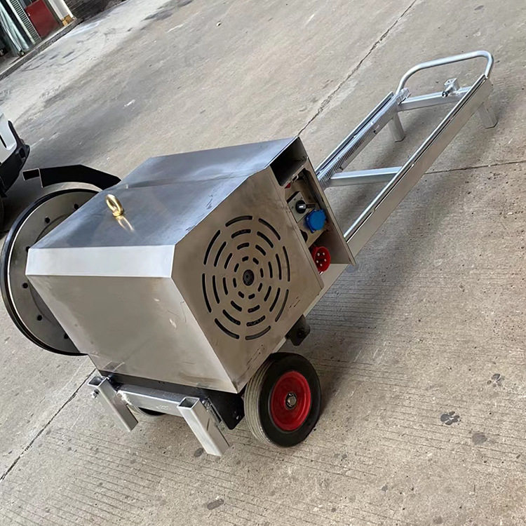 小型电动绳锯机万向定向轮耐磨