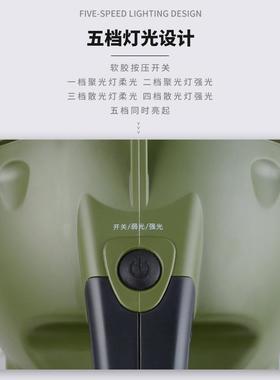新佳S-22916DL0W强1光探照灯lCS-2216Ded超亮C远射手提露营灯户外