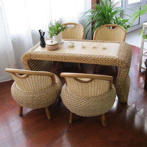 藤编榻米榻茶阳几台桌桌简约飘窗桌日式矮茶桌家用地JNG台组合小