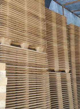 OQY维善托木盘单面九脚叉四面进木卡板运输质栈板模压托盘