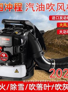 AOY原装口大汽油吹风吹雪机功率背负式风力灭火机落吹机进叶工地