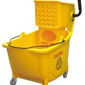 年中大促962白云清洁把水AF08079B单榨水桶车挤水车挤桶拖桶24L