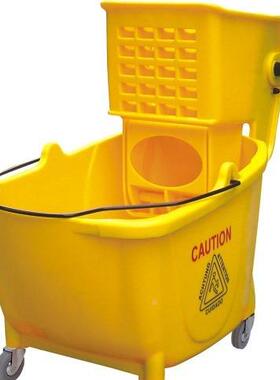 年中大促962白云清洁把水AF08079B单榨水桶车挤水车挤桶拖桶24L