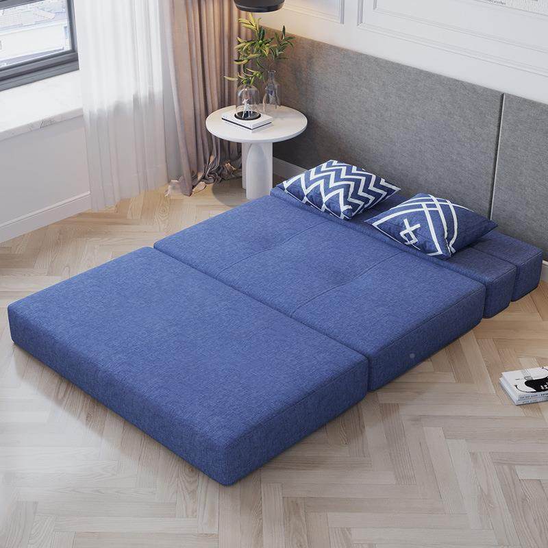 单人折叠床懒午双休床办公室午休垫家用休闲人沙发床B人985儿童地