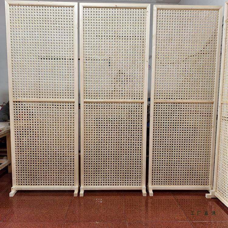 装修吊F97TTH9H顶带框竹编屏风隔断编竹农卡家镂乐座隔断子空竹编,床上用品,竹席,淘宝优惠券,粉丝福利购,淘宝优惠卷