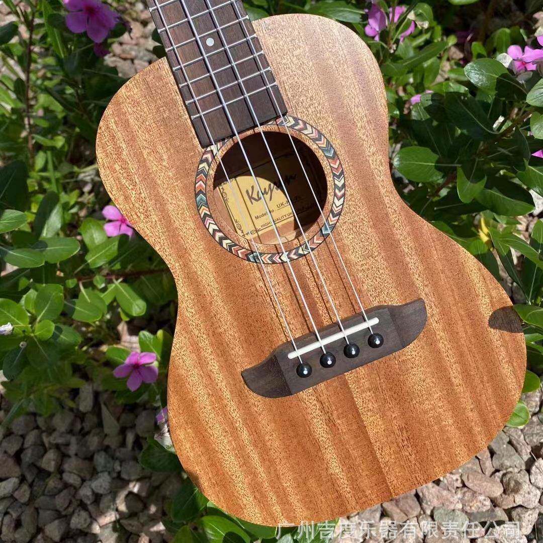 厂家新款初学门单板尤克哑光寸入寸尤克里单里小吉他板ukulele
