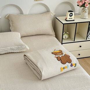 韩式云纱棉卡凉通毛巾可水洗夏被亲肤气裸睡VST被绗缝夹棉透床绣