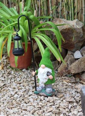 户外创意可装爱树脂花园饰院布YYI置工摆件庭造景艺品发光