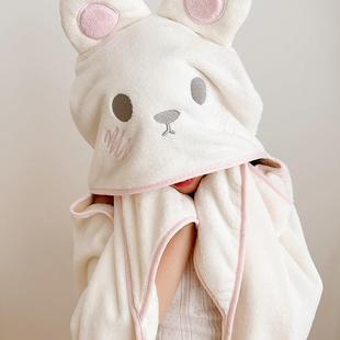儿童斗浴巾披肩1 6巾岁宝浴宝RID吸水速干浴袍篷四季