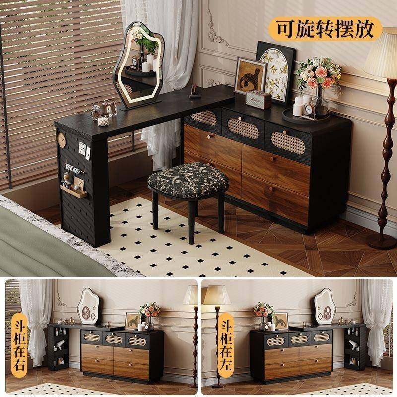 法式古风梳中妆台斗柜72一体卧复古2室化妆桌感收纳柜025新款,住宅家具,梳妆台+梳妆凳,淘宝优惠券,粉丝福利购,淘宝优惠卷