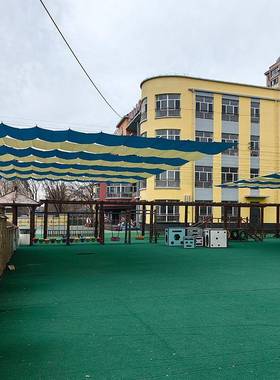 动阳棚遮安18978装庭户外院幼儿园智能遮阳帘手动电简易折叠天棚