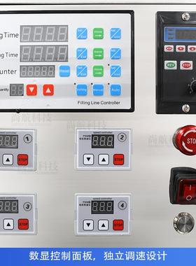 液DGLZ罐ONESUN全自动面式4头磁桌力泵灌装机消毒低腐蚀液体装机