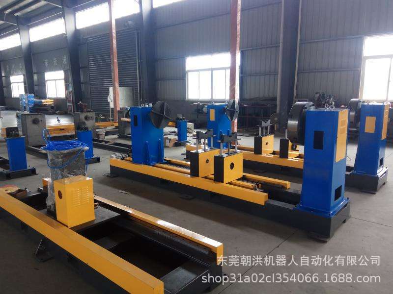 自动化焊接单轴变位机旋转工作台 可调式滚轮架旋转工装夹具