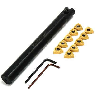 S20R-MWLNR08 数控车床车刀+1盒10个WNMG0804刀片+2个六角扳手