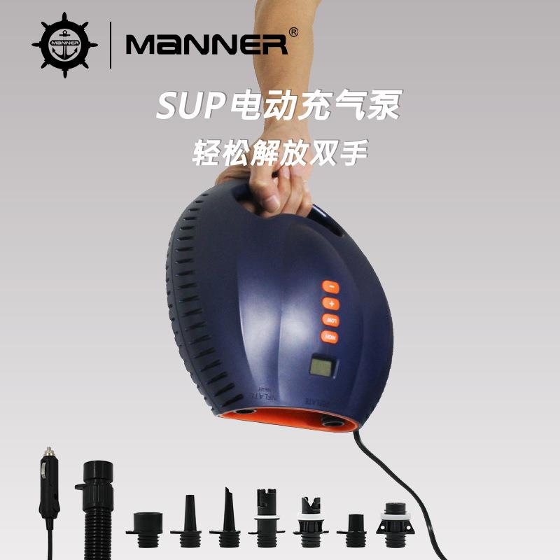 SUP桨板户外电动高压充气泵充气帐篷充气床皮划艇钓鱼浮台打气泵