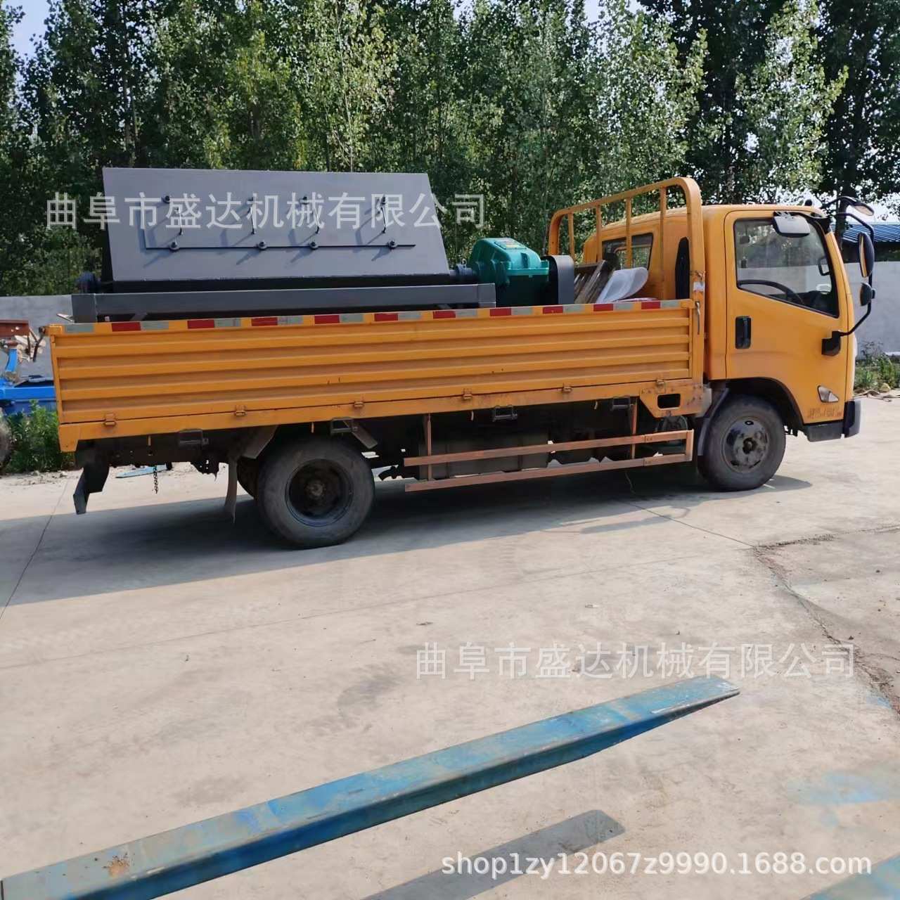 大中型5000升六角滚筒研磨机加厚锰钢钢板石材打磨机抛光机