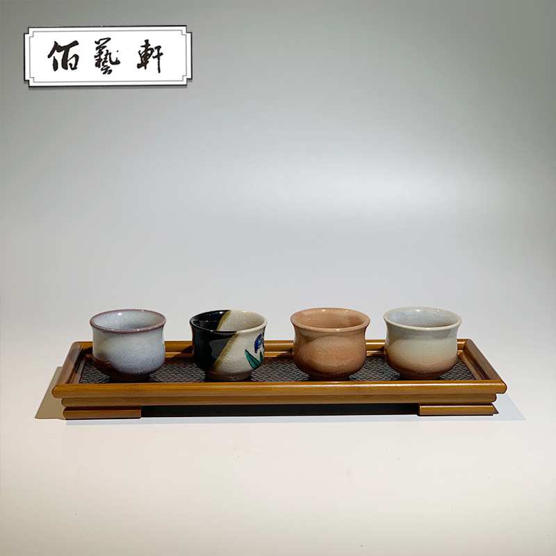 佰艺轩东阳竹编竹丝茶盘茶端茶盘厂家直销