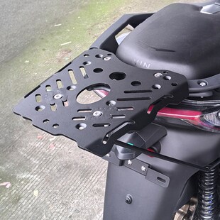 升仕368K摩托车改装加强加厚后货架靠背尾箱架无损安装配件