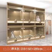 高档狗展示柜小型展柜狗笼网犬红直播柜狗繁育柜易木防水清实理可