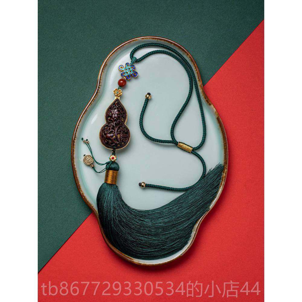 高档房24黄金高挂档朴汽车件紫檀木葫芦车载后视镜吊饰创k意镂空,汽车用品/电子/清洗/改装,车挂,淘宝优惠券,粉丝福利购,淘宝优惠卷