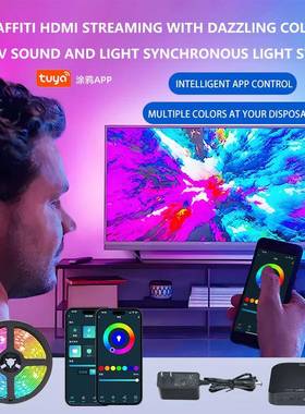 TV Backlighting Syncing Box HDMI All TV Sync Box Ambient