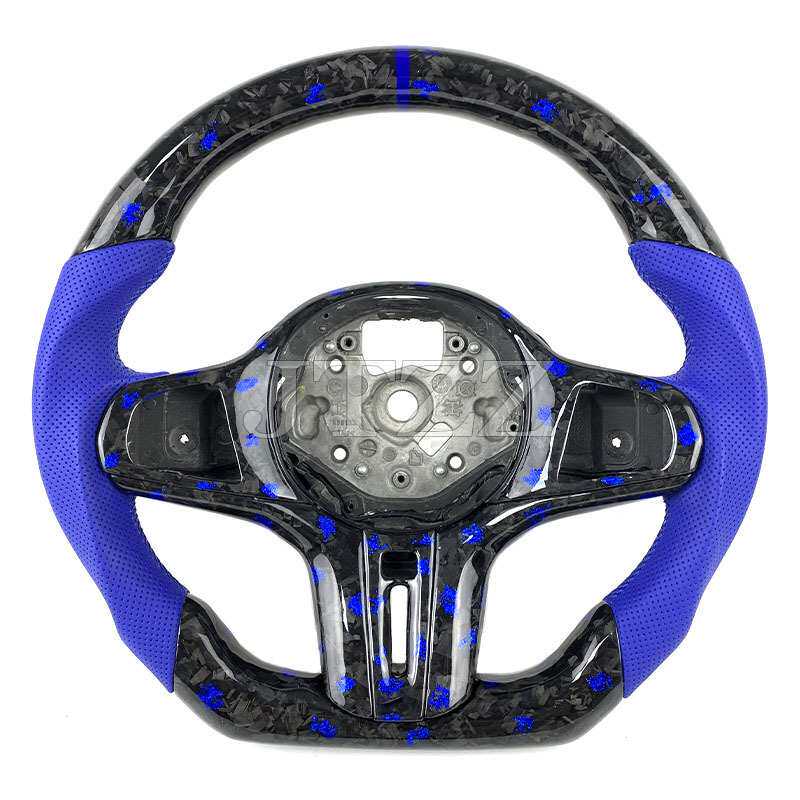 适用于宝马G系列G20G3034567系M2M3M4X3X4X5X6方向盘碳纤维改装
