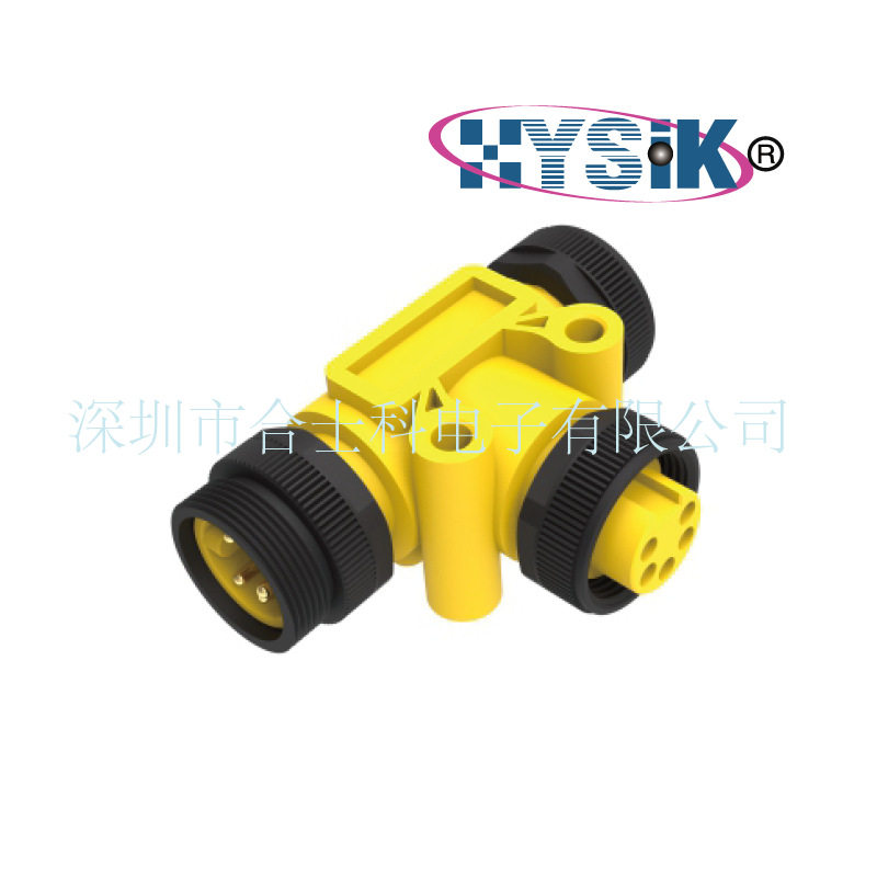 NMEA20007/8三通IP68防水接头