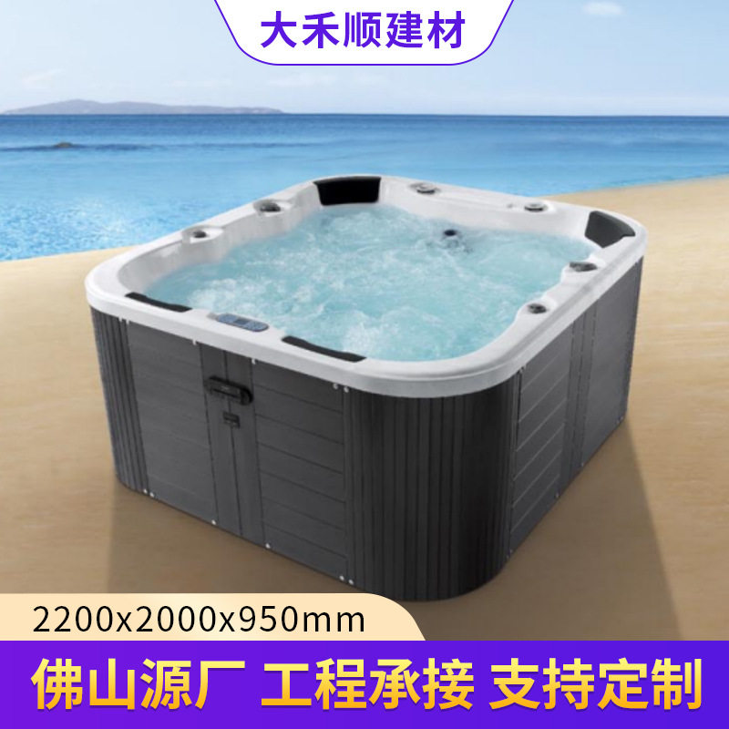 户外恒温冲浪按摩泳池