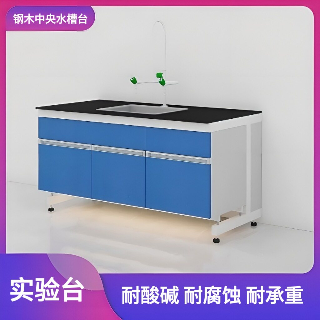 供宁波舟山余姚慈溪宁海实验台工作台钢木实验台全钢边台化验室