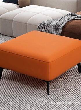 用沙发方家凳EYV沙发正方延形沙发可做棋牌室沙发脚踏长拼小接单