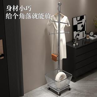 卧室挂衣落地客厅可架移动金立式属衣厚帽架FPA小型铁艺加粗加小