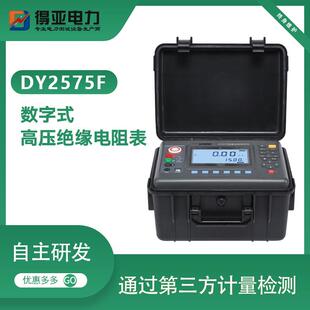 DY2575F系列电线电缆绝缘电阻测试仪5KV10KV15KV数字兆欧表