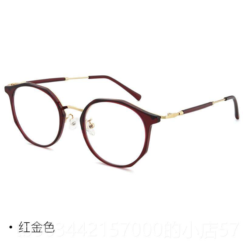 高档近视眼女可配度镜数透明镜防蓝光框辐射ins潮素加散颜光平光,ZIPPO/瑞士军刀/眼镜,防蓝光镜,淘宝优惠券,粉丝福利购,淘宝优惠卷