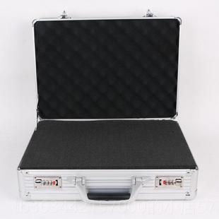 高档斯达手提密码亚文箱铝金箱子证件收纳箱件保险箱设合备仪器工