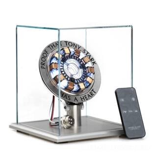 高档MA型NDO漫都钢铁侠件方舟反应成品 炉心脏摆金属模圣诞堆节礼