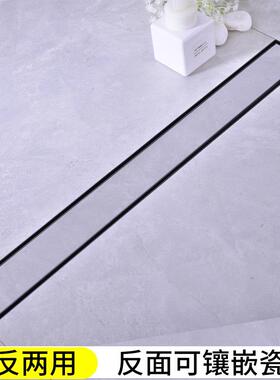 大排量卫生浴间自封防地DL002漏枪灰色隐形地臭漏30室4不锈钢地漏