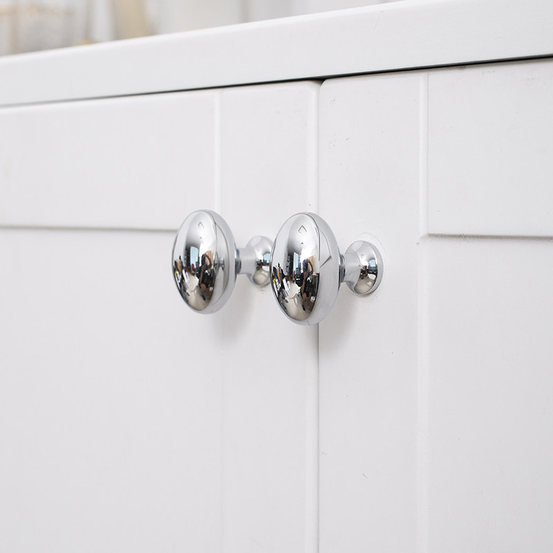 意式法式高端实心纯黄铜衣柜把手银色电镀家具抽屉柜门单孔小拉手,基础建材,小拉手,淘宝优惠券,粉丝福利购,淘宝优惠卷