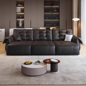 政府补贴2025新款 天鹅皮电动沙发床遥控可伸缩客厅小公寓皮沙发