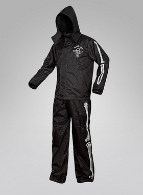 骑士网POLE摩托车雨衣防水保暖分体套装外卖带网衬厚实四季防爆雨