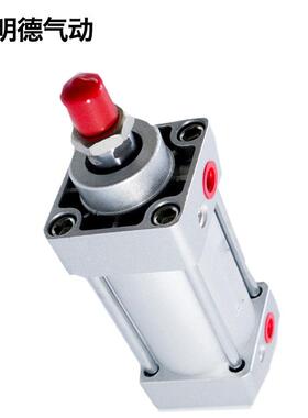 拉杆铝合金S标准缸气缸SCC100*25/52130/75/100/1500/200/30/双作