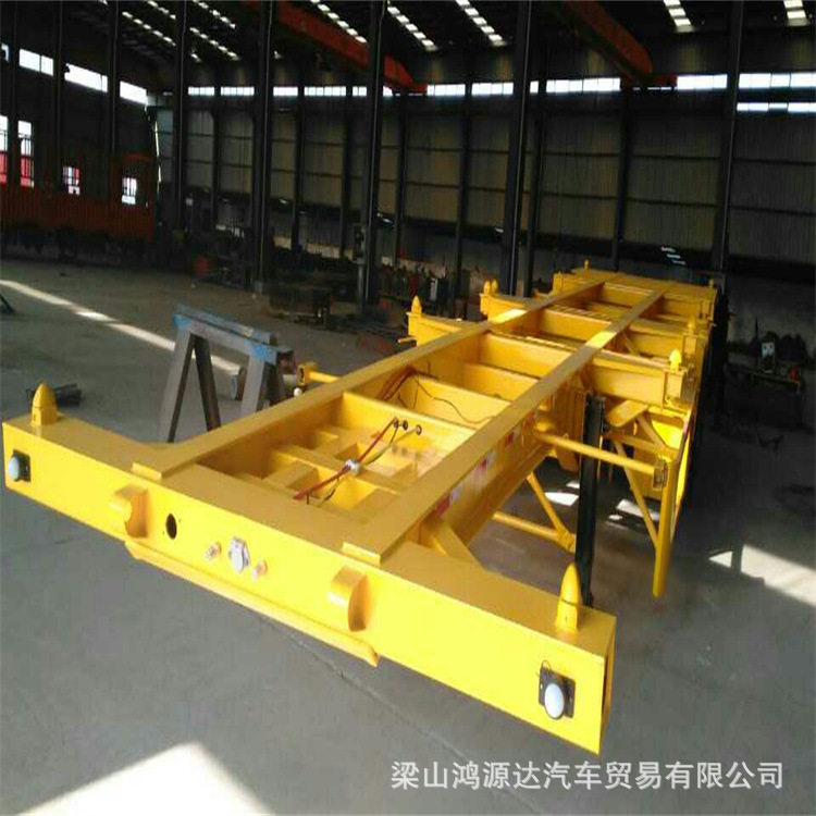 公路集装箱联运骨架半挂车