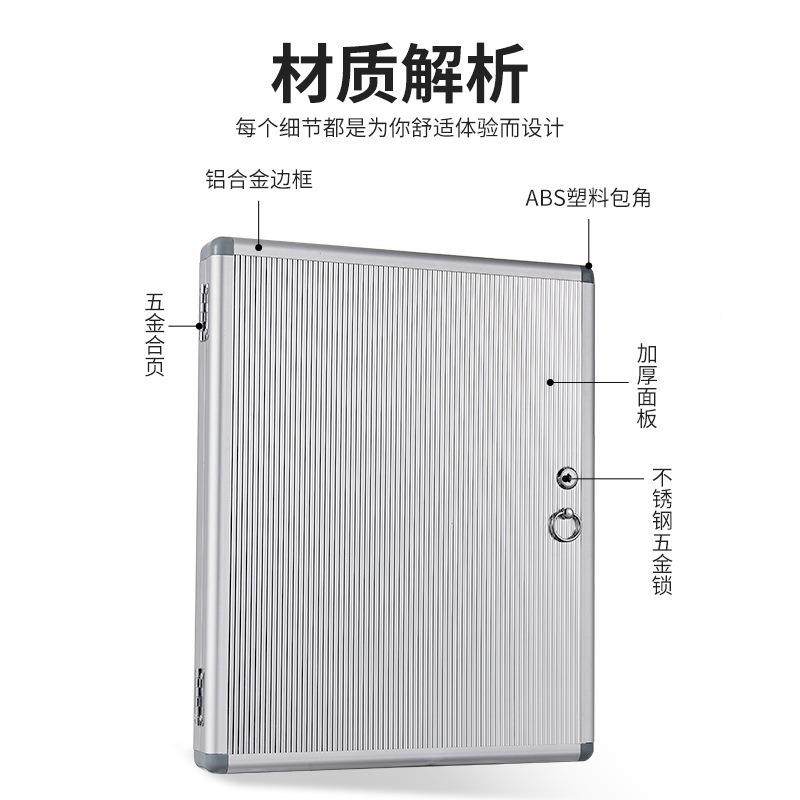 1XD-BA10102箱位钥匙理收纳整管理铝合金带锁宿舍学校酒店钥匙箱