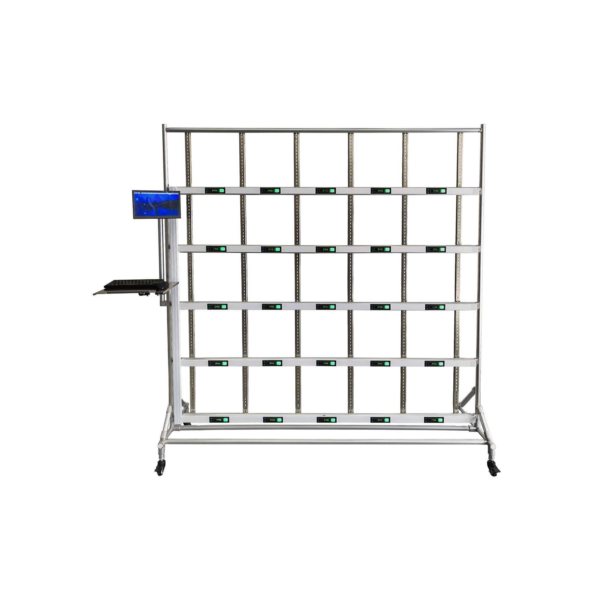 电子标签拣灯货GGS系统仓库能定位亮分拣车lpt自动化货架播智种墙