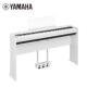 重yamaha 225专业88键锤初P学P225家用白便携电钢 电钢琴P1色45