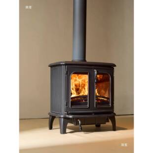 senm807ei宿用ZRT1真火柴壁炉欧式 铸铁燃木取暖炉农村家别墅民装